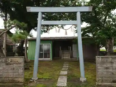 神社（宮川）の鳥居