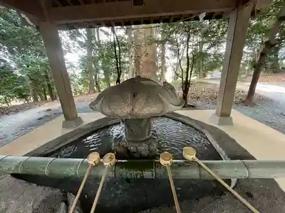 五所八幡宮の手水舎