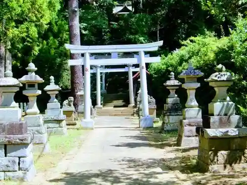 素鵞熊野神社の鳥居