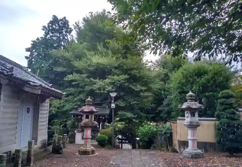 田端八幡神社の景色