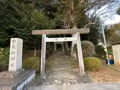 宇氣比神社の鳥居