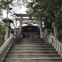 真田山 三光神社の鳥居