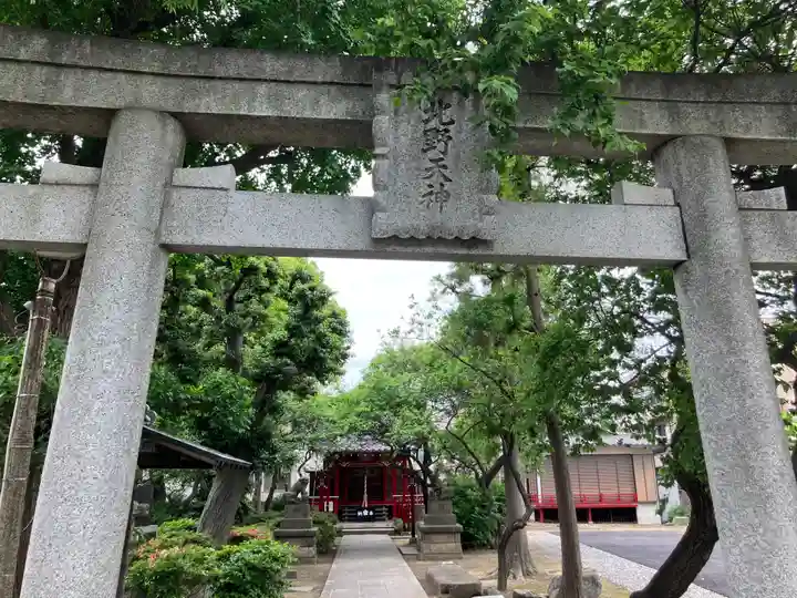 北野天神(仲六郷北野神社)の鳥居