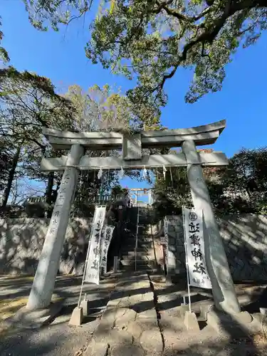 近津神社の鳥居