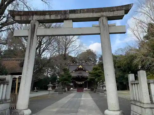 玉敷神社の鳥居