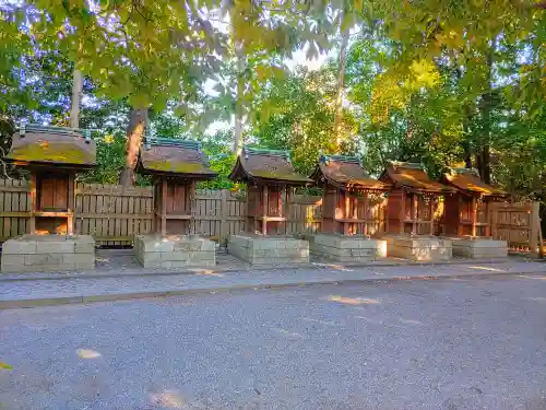 尾張大國霊神社（国府宮）の末社・摂社