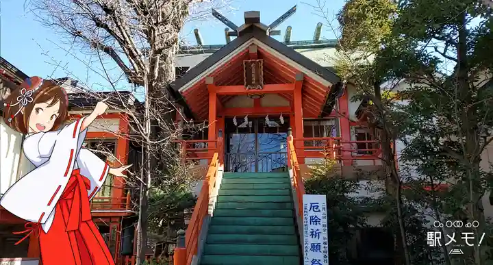 於玉稲荷神社の本殿・本堂