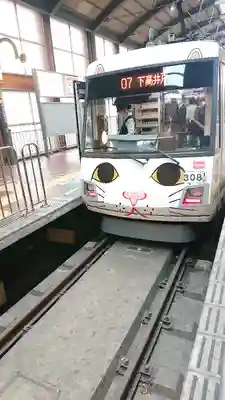 太子堂八幡神社の周辺