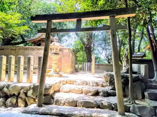 木庭八幡社の鳥居