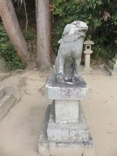 水口神社の狛犬