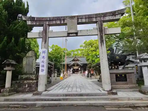 本渡諏訪神社の鳥居