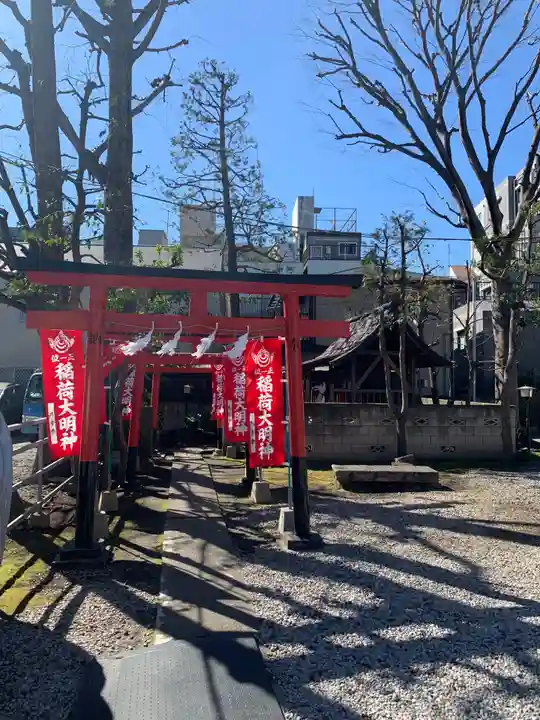 蛇窪神社の鳥居