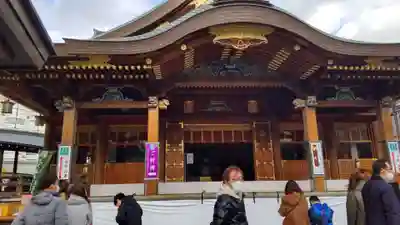 湯島天満宮の本殿・本堂