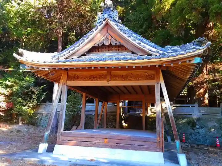 八幡社の本殿・本堂