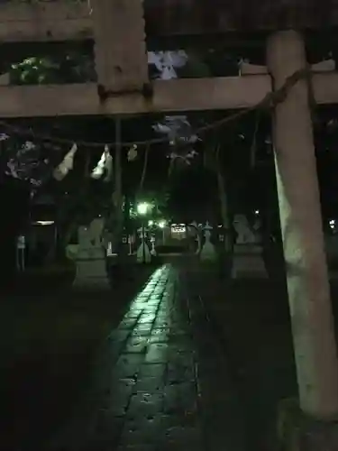 譽田八幡神社の鳥居