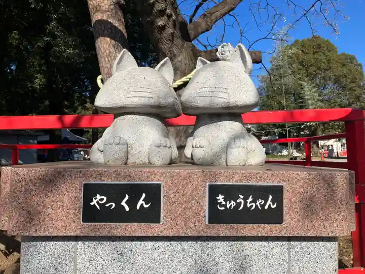 箭弓稲荷神社の狛犬