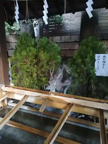 東京大神宮の手水舎