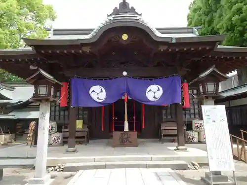 久留米宗社　日吉神社の本殿