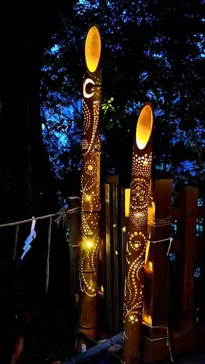 検見川神社の芸術