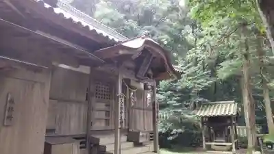 天津神社の本殿・本堂
