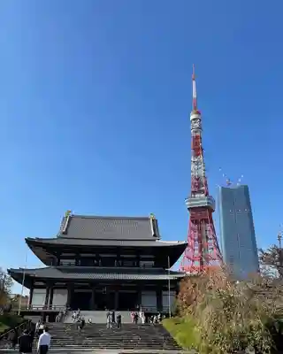 増上寺の本殿・本堂
