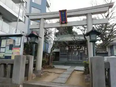 袖ケ崎神社の鳥居