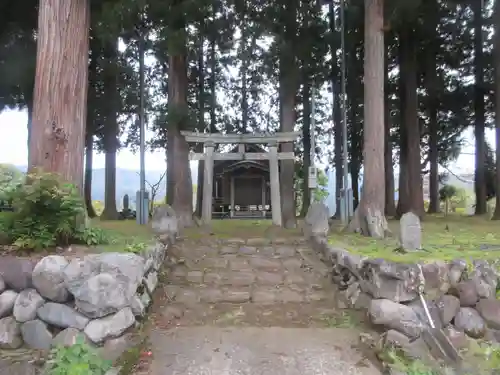 二社神社の鳥居