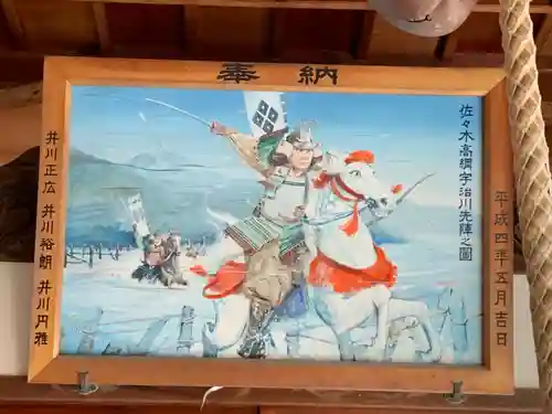 大窪八幡宮の芸術