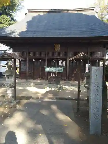熊川神社の本殿・本堂