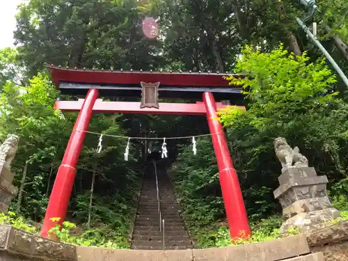 魔王天神社の鳥居