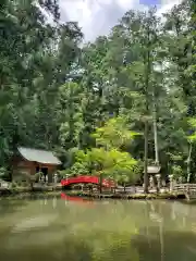 小國神社の庭園