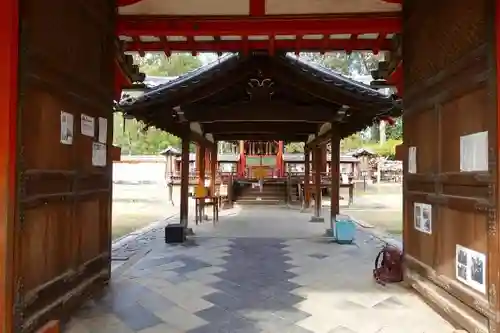 氷室神社の本殿