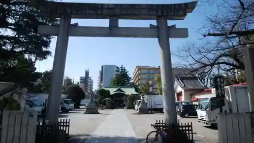 玉姫稲荷神社の鳥居