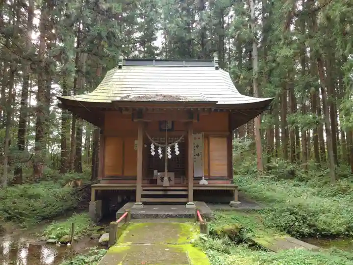 水分神社の本殿・本堂