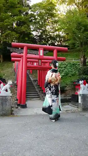 白狐山光星寺の鳥居