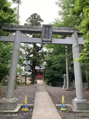 青毛五柱神社(埼玉県)