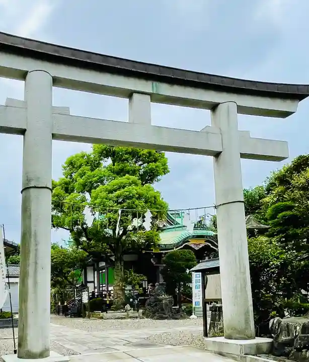 高木神社の鳥居