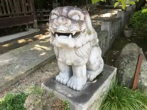 備後護國神社の狛犬