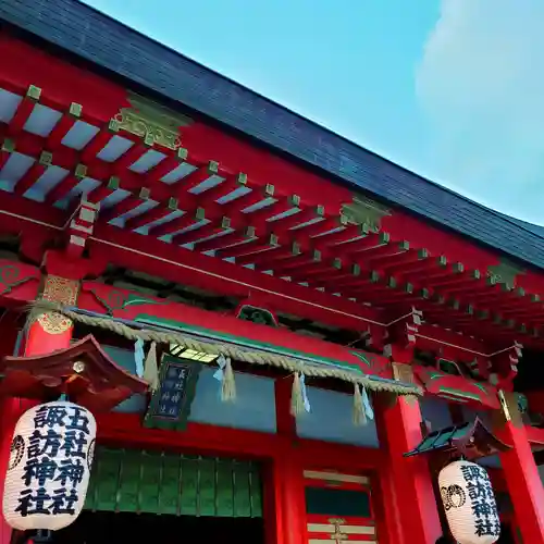 五社神社　諏訪神社(静岡県)