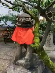 堤根神社の狛犬