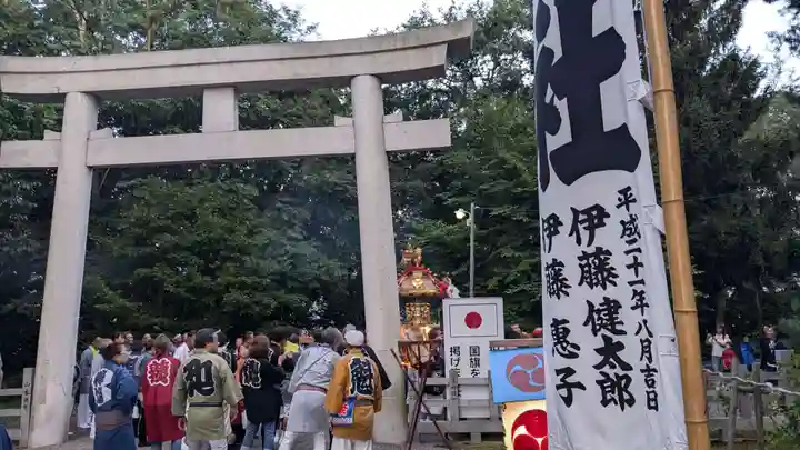 鷹栖神社のお祭り