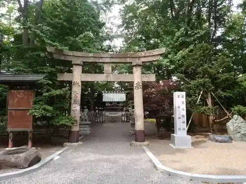 旭川神社の鳥居