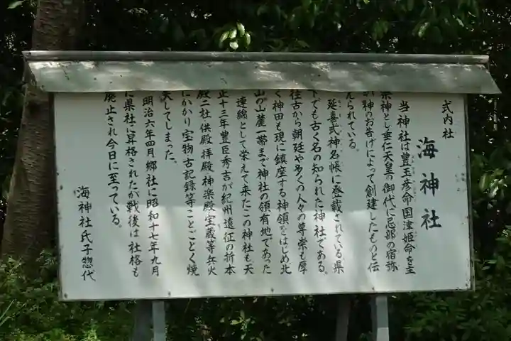海神社の歴史
