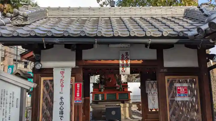 浅澤社(住吉大社境外末社)の山門・神門