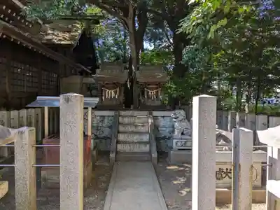 八幡社(柏井町)の末社・摂社