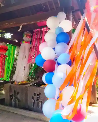 若宮神明社の手水舎