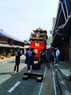 屋根神様のお祭り