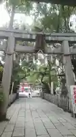 開口神社の鳥居