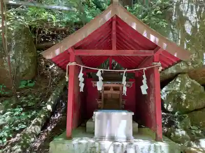 母の白滝神社(山梨県)
