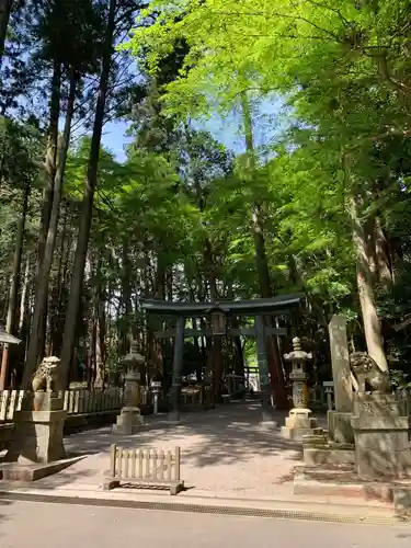 田村神社の鳥居